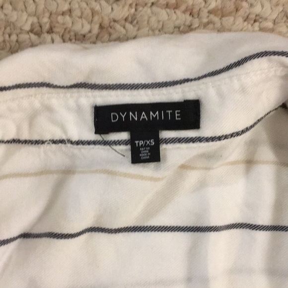 Striped cotton blouse - Picture 2 of 2